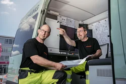 Ablauf von Prüfung und Reinigung in Engstingen